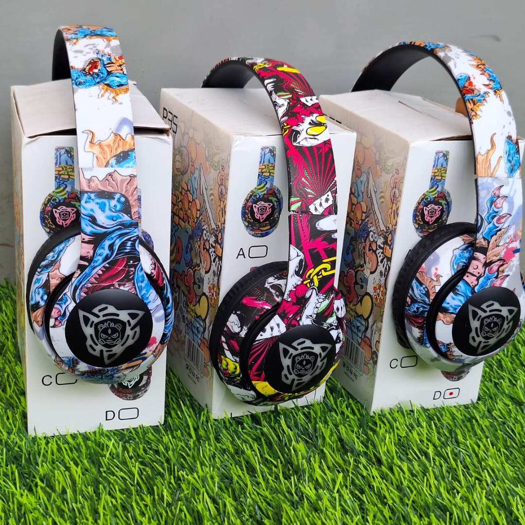 Children’s Vibrant Colorful Headphones for Fun Listening