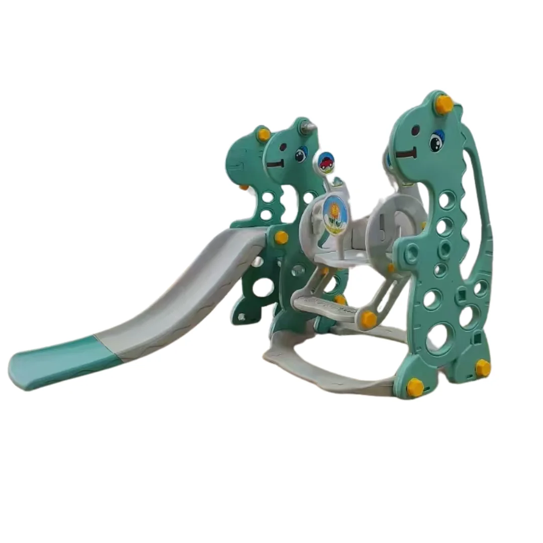 Kids Slide Playset: Indoor or Outdoor Playground for Children - Baby Plastic Slide and Swing Set