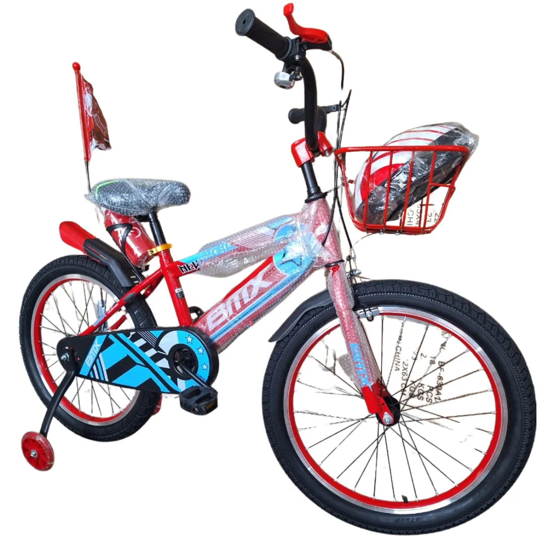 Bicycles for Kids - Size 16 BMX  Bikes ( Plus Free Helmet) - Red, Blue & Green Children's Bikes 