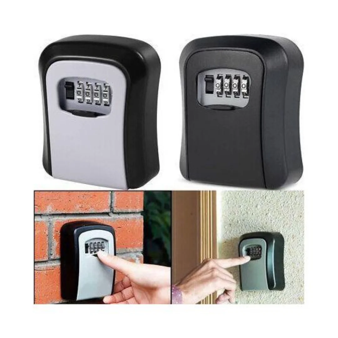 Key Lock Box - Box Key Storage Lock for Key Safety & Convenience