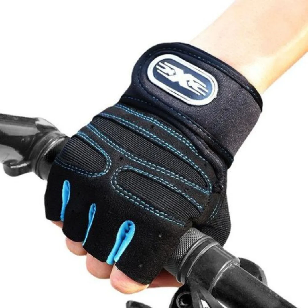 High Quality Gym Gloves - Pink & Blue Colors
