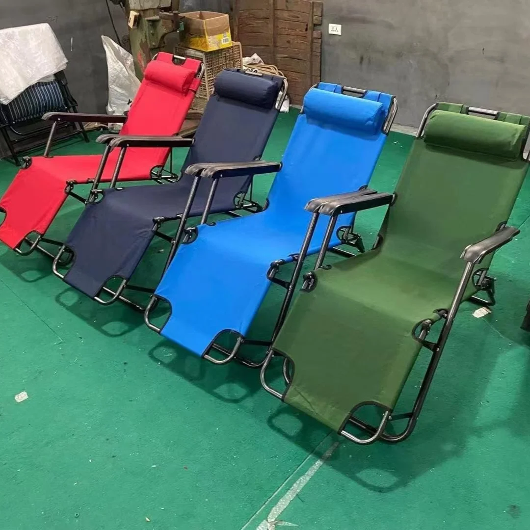 Folding Recliner Lounge, Camping, Picnic, Outdoors Chaise Chair