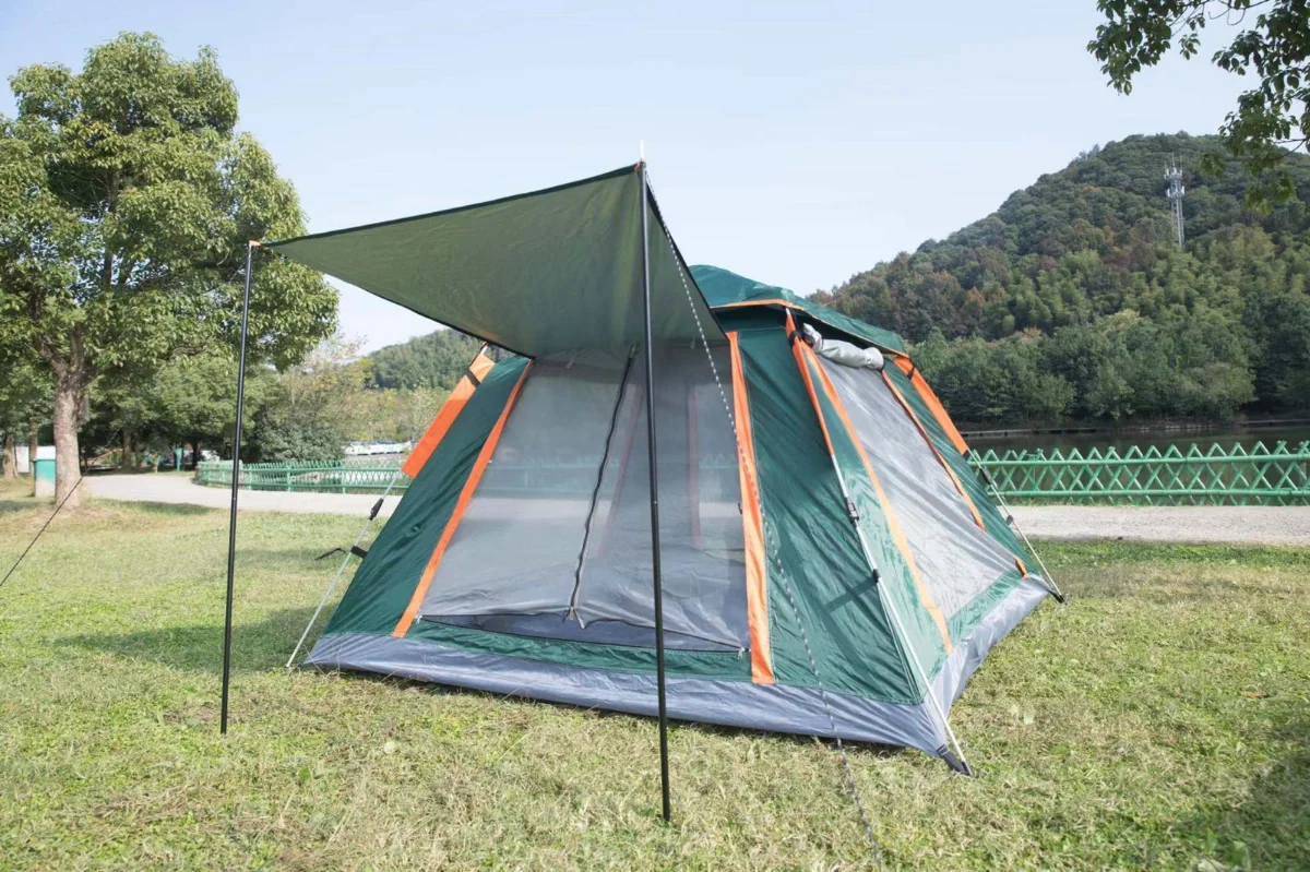 3–5 Person Automatic Pop Up Camping Tent – Waterproof Portable Family Tent