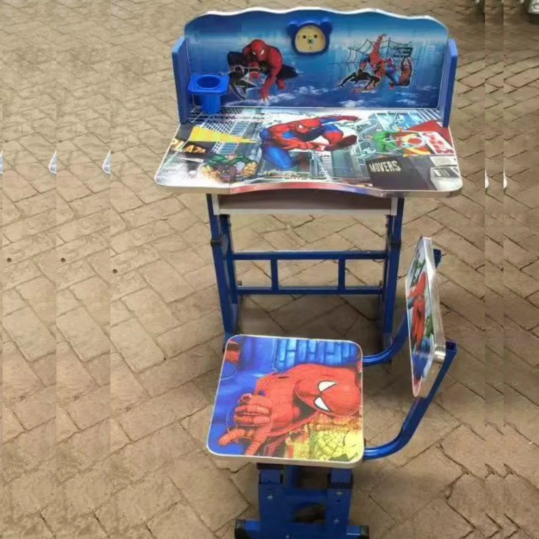 Study Table and Chair Set for Kids - Spider Man Adjustable Kids Study Table & Chair Set - Desks