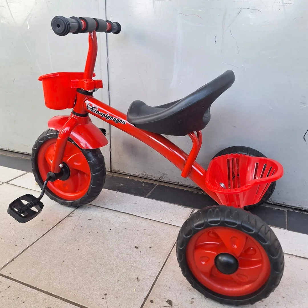Red Kids Tricycle for Toddlers, Ride-On Tricycle for Kids - Toddler Bikes 